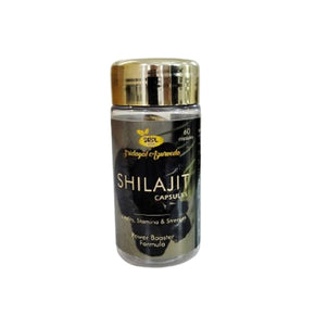 SRIDAYAL AYURVEDA SHILAJIT CAPSULES (60 CAPS)