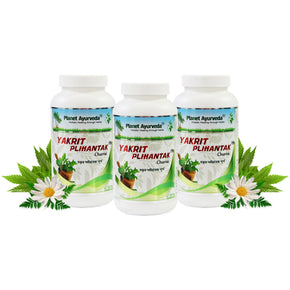 YAKRIT PLIHANTAK CHURNA - PACK OF 3 (200 GM EACH)