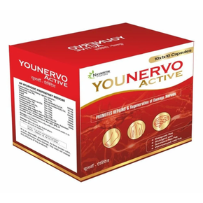Navkritik Ayurveda Younervo Active Capsule (100 Capsules)