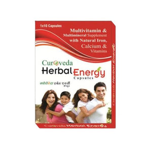 CUROVEDA HERBAL ENERGY CAPSULES (10 CAPSULES)