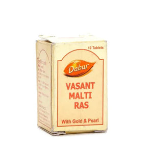 Dabur Vasant Malti Ras Tablet (10 Tabs)